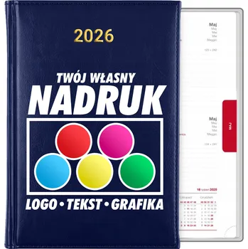 Kalendář Knižní kalendář 2026 A5 modrý