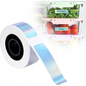 Speciální papír Phomemo stříbrné termální samolepky (štítky) pro mini tiskárnu D30S, 14x40mm, 160 ks