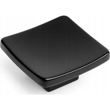 Nábytkové kování Kovová nábytková úchytka MINIMALISTICKÁ pro skříňky, zásuvky ČERNÁ MATNÁ