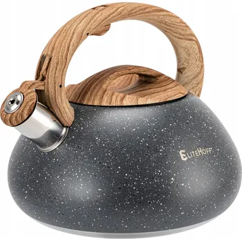 Konvice na čaj Konvice tradiční ocelová Elitehoff 3 l šedá