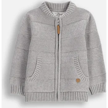 Dámský svetr Chlapecký propínací svetr šedý, dětský svetřík 068 Coccodrillo ZC5