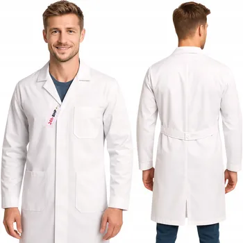 Kuchyňská zástěra Zástěra - BOZP M bílá