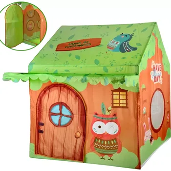 Dětský stan IPlay Dětský stan domeček Lesní přátelé + taška