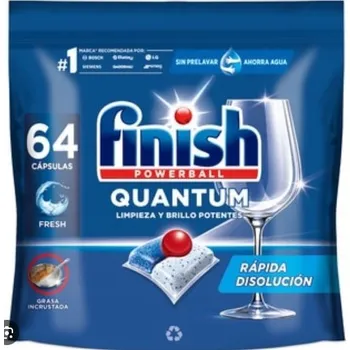 Přípravek do myčky FINISH QUANTUM TABLETY DO MYČKY 64 KS