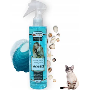 Osvěžovač vzduchu Sprej Super Benek NEUTRALIZÁTOR PACHŮ SUPER BENEK SPREJ MOŘSKÝ VÁNEK 250ML BAKTERICIDNÍ pečující, relaxační, boj s vůní 250 ml 250 g