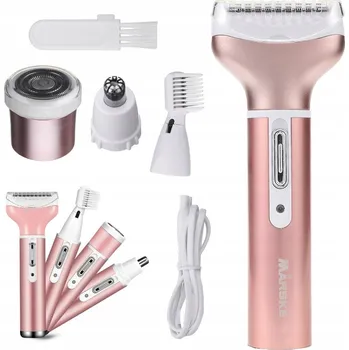 Multifunkční depilační strojek 5v1 | USB, vyměnitelné hlavy