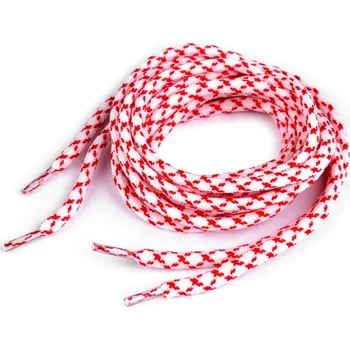 Tkaničky do bot Tkaničky do bot, tenisek, mikin délka 130 cm 1 pár - 2 bílá červená
