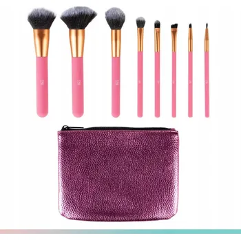 Kosmetický štětec Sada štětců na make-up pouzdro 9 ks | cestovní, eko, Cien Beauty, LÉTO