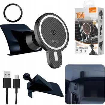 DEDIKOVANÝ DRŽÁK TELEFONU FORD FOCUS 2012-2016 S ADAPTÉREM MAGSAFE