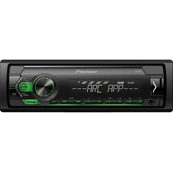 Autorádio Pioneer MVH-S120UBG Autorádio MP3 AUX MP3 USB 4x50W MOSFET - Zelené