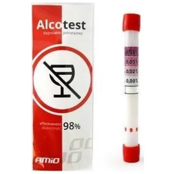 Alkohol tester Jednorázový alkohol tester