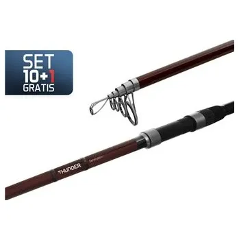 Rybářský prut 10+1 - Delphin THUNDER GenerationX-300cm/100g
