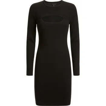 Dámské šaty Dámské Šaty GUESS ES LS LANA DRESS WBBK86KB9E2-JBLK – Černá M