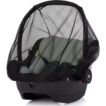 Univerzální moskytiéra na autosedačku CHIPO LINO, černá