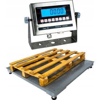 Průmyslová váha PALETOVÁ VÁHA PLOŠINOVÁ NA PALETY 1,5x1,2m 1,5t 1500KG S CEJCHOVÁNÍM 2027