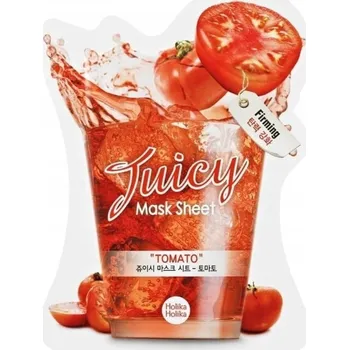 Pleťová maska HOLIKA HOLIKA pleťová maska 1 ml Juicy Mask Sheet Tomato (Rajče)