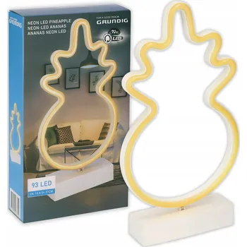 Lampička Neonová lampa 93 LED ananas GRUNDIG
