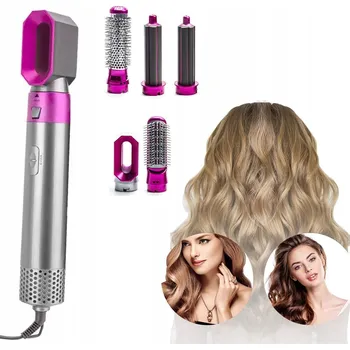 Žehlička na vlasy KULMA 5 V 1 ŽEHLIČKA NA VLASY NA VLASY, KULMA, FÉN NA VLASY