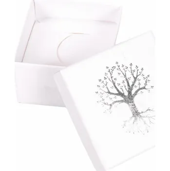 Dárková krabička Krabička na prsten, naušnice se stromem