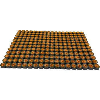 Rohožka Gumová rohožka venkovní, hotová k použití, 100 x 75 cm