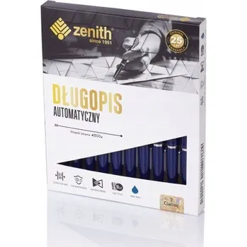 Propiska automatická modrá Zenith