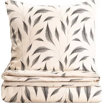 Povlečení Povlečení FELICITY z mikrovlákna s rostlinným motivem 140x200 + 1*70x80 cm HOML