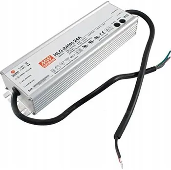 Napájecí zdroj pro osvětlení Napájecí zdroj 24V 10A 240W MEAN WELL HLG-240H-24A