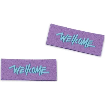 Nášivka Nášivka / štítek softshell 3D potisk 10 kusů - 1 fialová lila