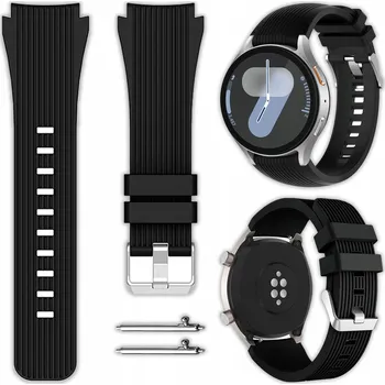 Řemínek na hodinky Řemínek Vanfone pro Samsung 20mm černý