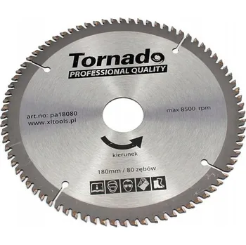 Řezný kotouč Řezací kotouč na hliník Tornado PA18080 180 x 25,4 mm