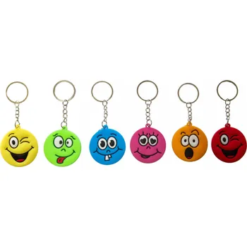 Smile placka barevná 4,5cm