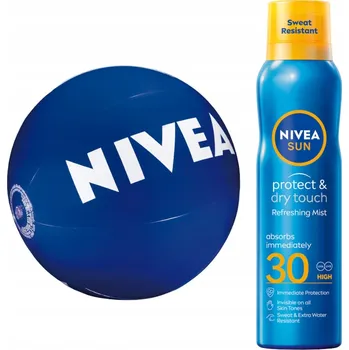 Přípravek na opalování NIVEA SUN PROTECT&DRY opalovací ve spreji SPF30 200 Ml + kulička