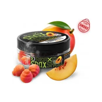 Boilies DELPHIN Nástraha D SNAX SHELL 14mm / Mango-Broskev