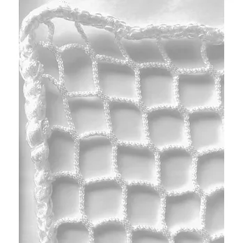 Krycí plachta Kontejnerová síť L325 3x6 s malými oky, ochrana nákladu proti UV záření, BÍLÁ