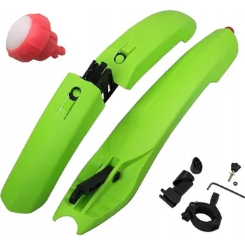 Blatník na kolo Sada blatníků Gearox VĚJÍŘOVÉ blatníky na kolo zelené