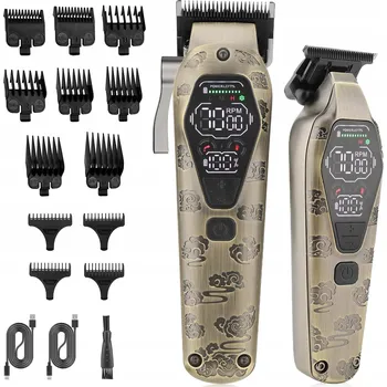 Strojek na vlasy PÁNSKÝ ZASTŘIHOVAČ 2V1 SADA NA STŘÍHÁNÍ VOUSŮ, STRNIŠTĚ A VLASŮ HOLICÍ STROJEK