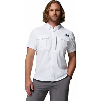 Pánská košile Columbia PFG Bahama™ Elite SS Shirt M 2136821100 - white S