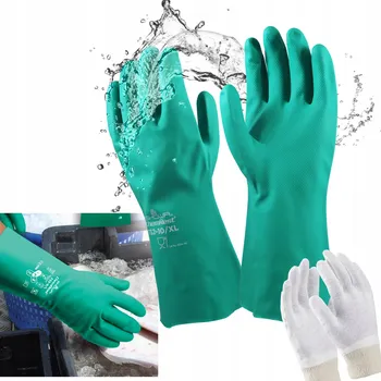 Pracovní rukavice Rukavice Showa Chemicky odolné voděodolné rukavice SHOWA 732 Atest, velikost 10 - XL, 1 pár