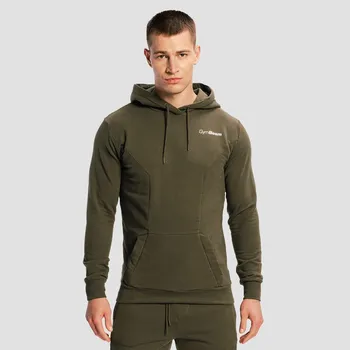 Pánská mikina GymBeam Limitless Hoodie Espresso S hnědá