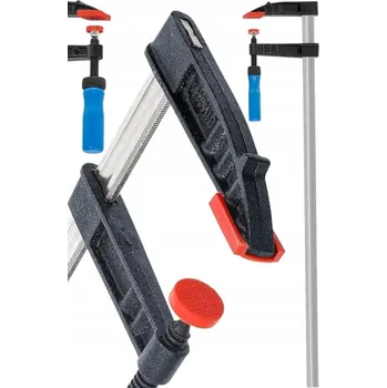 Truhlářská svěrka TRUHLÁŘSKÁ SVĚRKA ZÁMEČNICKÁ 800x120mm SVĚRKA TYPU F ŠROUBOVÁ