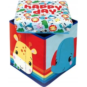Úložný box Úložný box na hračky / taburet Fisher Price