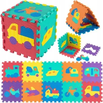 Vzdělávací podložka Happy Hippo HH-147-2 30x30 cm pěnová