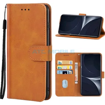 Pouzdro na mobilní telefon Pouzdro Book Realme 9i (RMX3491) otevírací světle hnědé a zpět 18 Kč s ATC Clubem