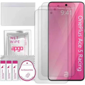 Pouzdro na mobilní telefon Ochranná Fólie apgo pro OnePlus Ace Racing, 3 ks