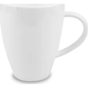 Hrnek AMBITION Kubiko Fala 400 ml bílý porcelánový