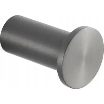 Držák na ručník Háček Stella jednoduchý na ručník / grafit kartáčovaný