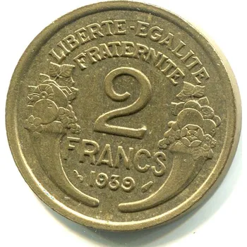 FRANCIE. 2 francs 1939.