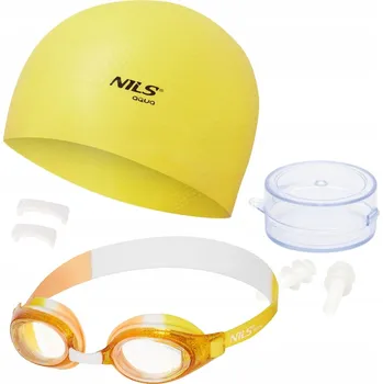 Plavecké brýle Plavecké brýle pro děti Nils Aqua NQG870AF + SCALLOP + NQC DOTS