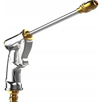 Postřikovač Zahradní postřikovač z těžkého kovu a mosazi s nastavitelnou tryskou vysokotlaké vodní hadice