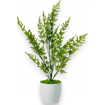 umělá květina KAPRADÍ V KVĚTINÁČI, UMĚLÁ ROSTLINA, 75 CM